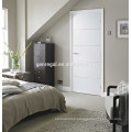 Aluminum grooves Flush bedroom wooden door